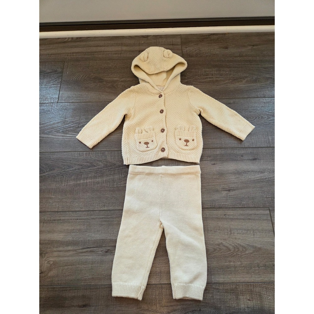 Boutique baby boy knit set 6 mos‎